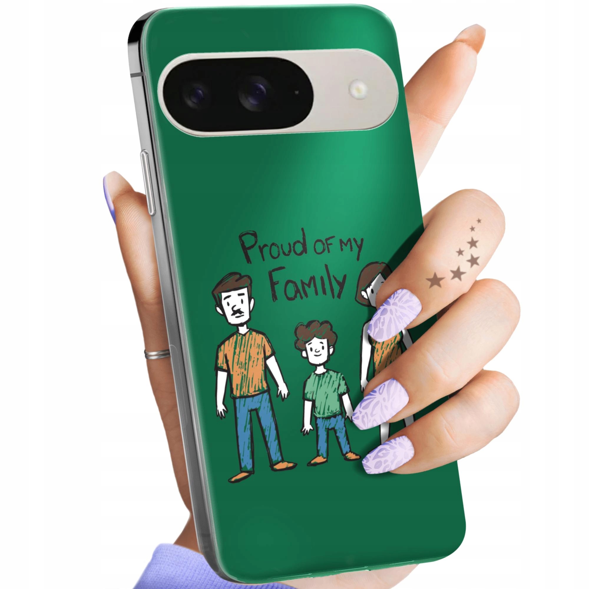 Etui Do Google Pixel 9 Rodzina Familia Dom Obudowa Pokrowiec Case