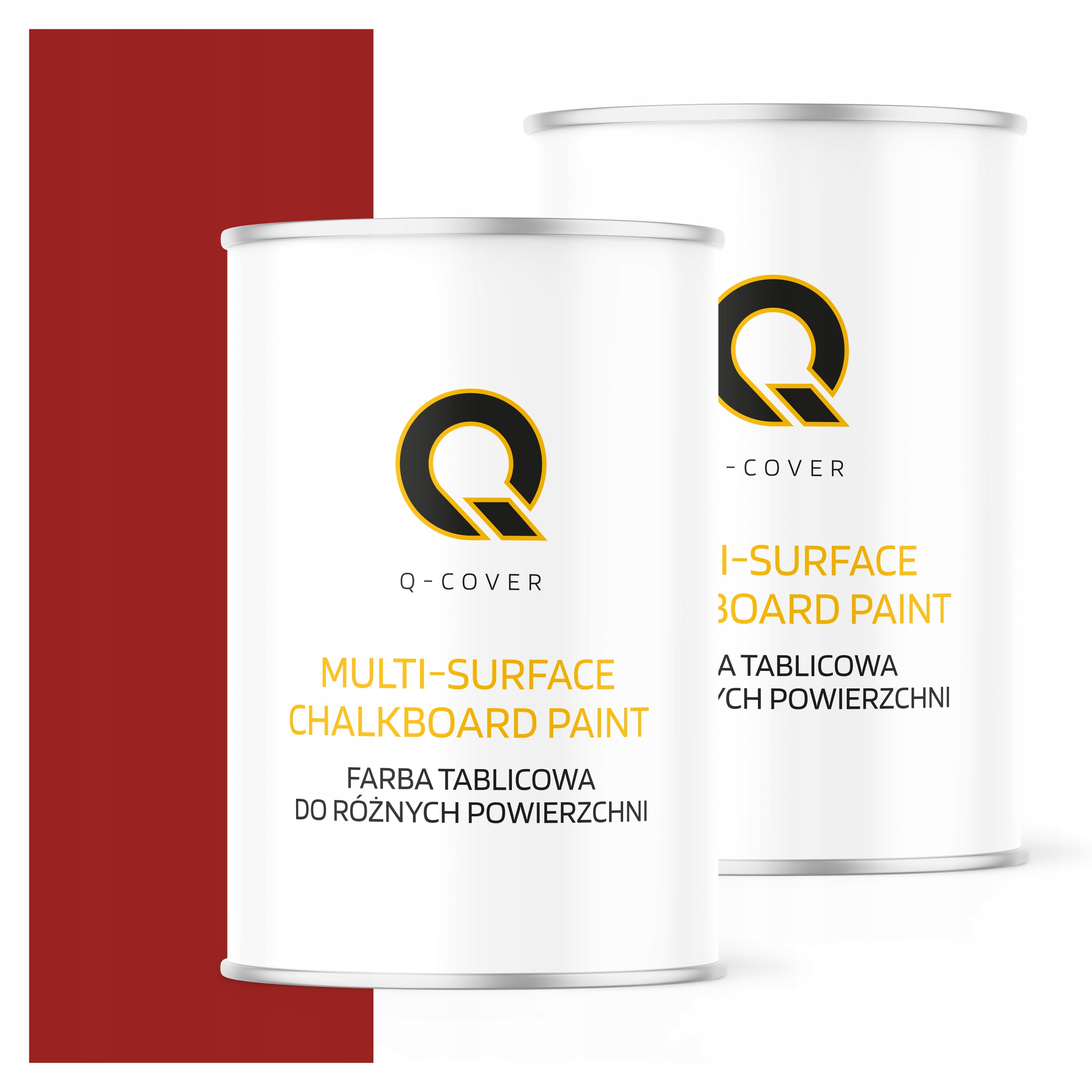 Barva Dobře krycí 1L Červená Karmínová RAL3002