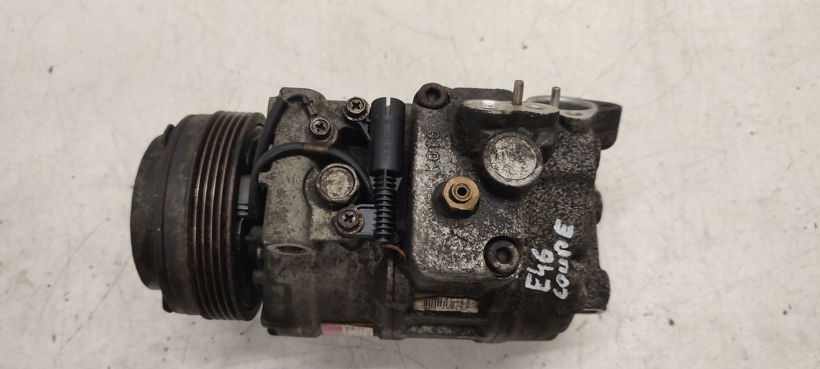 compressor of the air conditioning compressor; BMW E46 Coupe 2,5