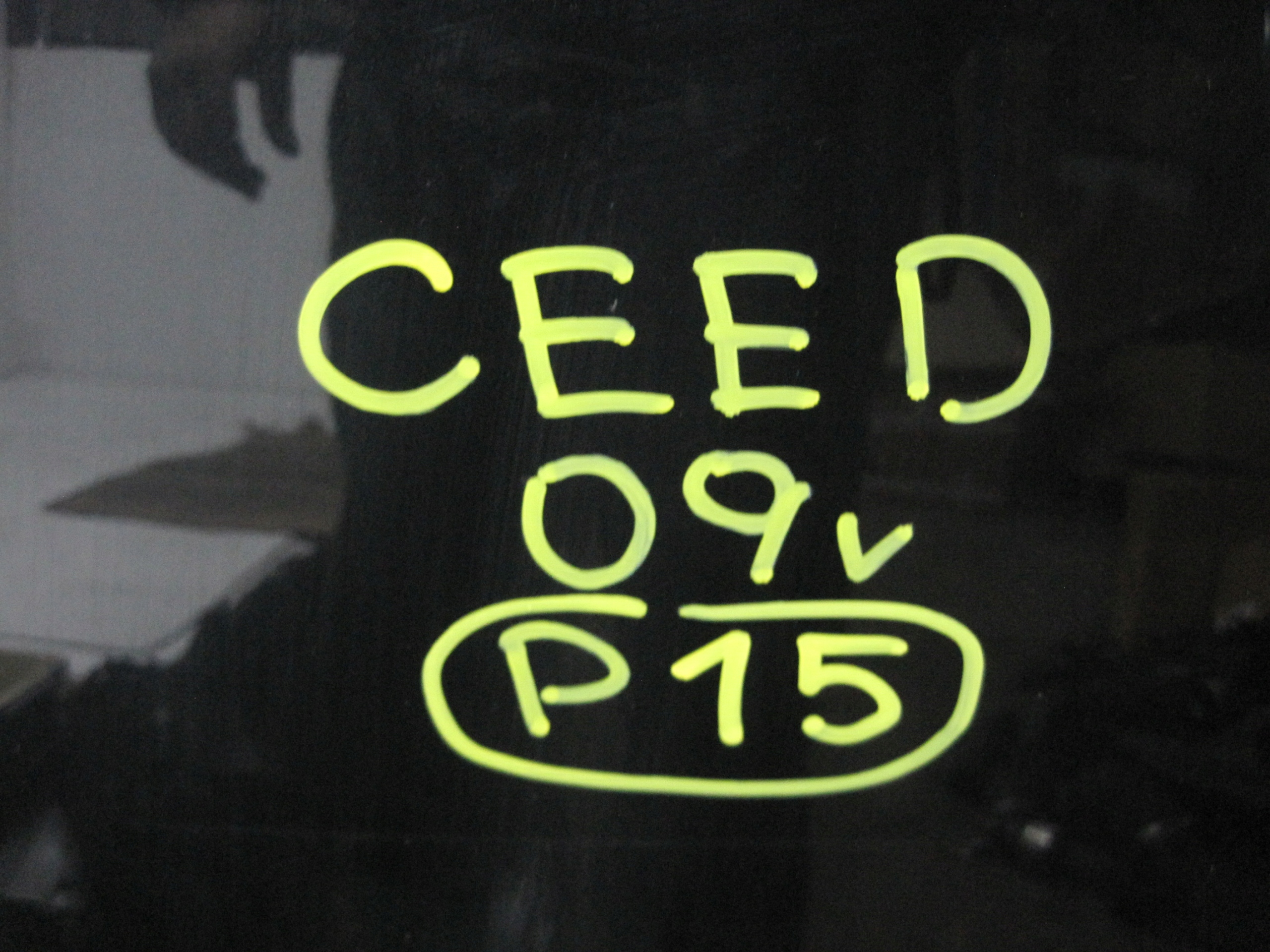 Capot Kia CEED 09r et