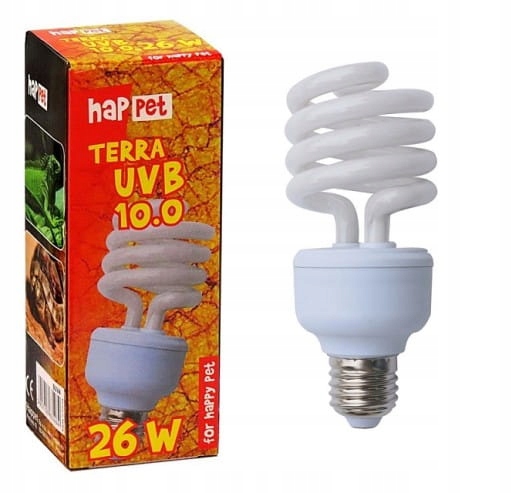 

Terra Żarówka kompaktowa Uvb 10.0 26W do terrarium
