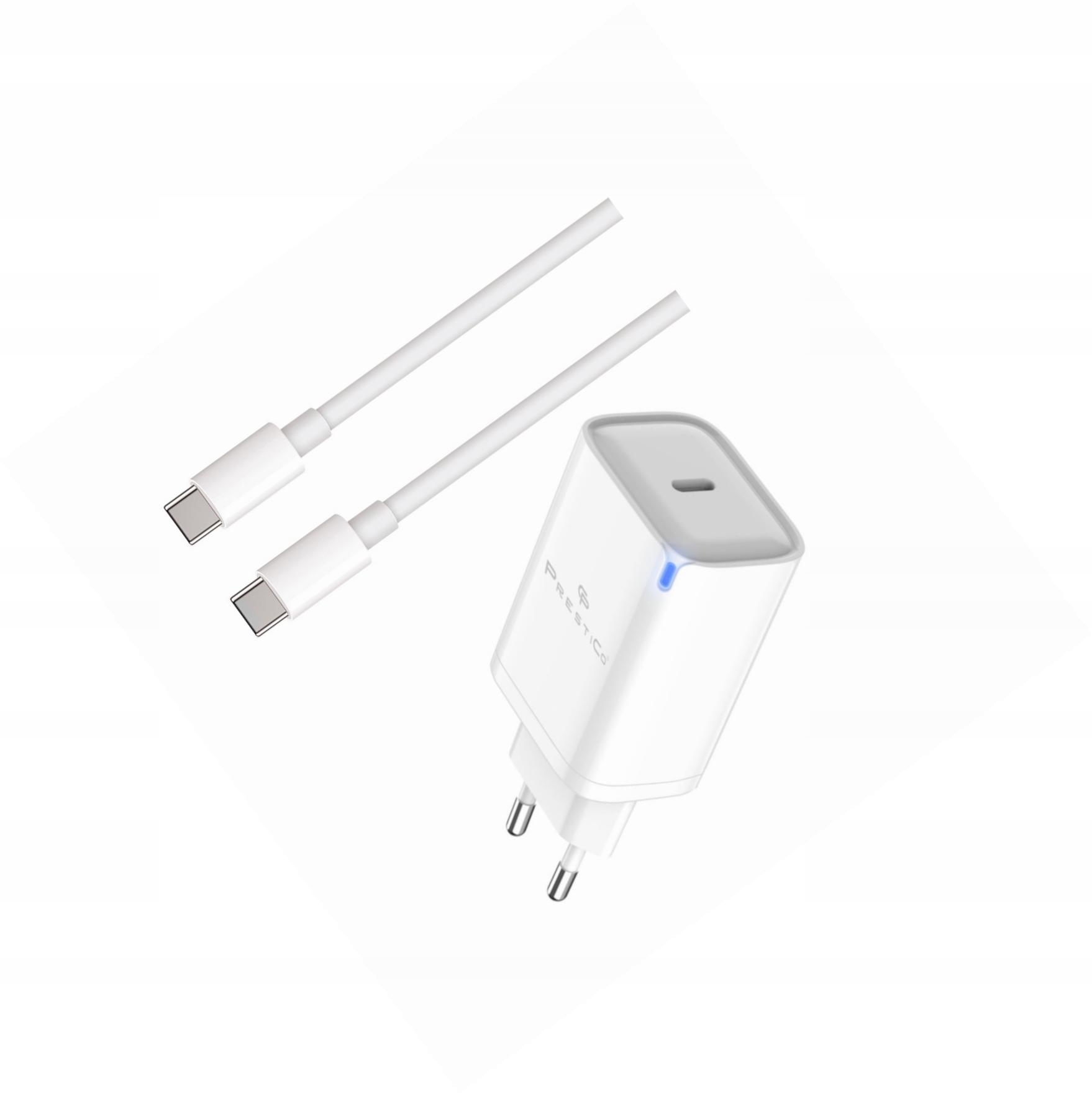 Szybka ładowarka 45W GaN z kablem Usb-c do iPhone Se 2025