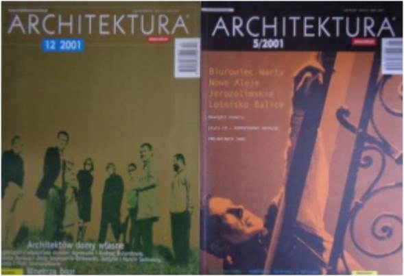 Architektura murator nr 5,12 z 2001 roku