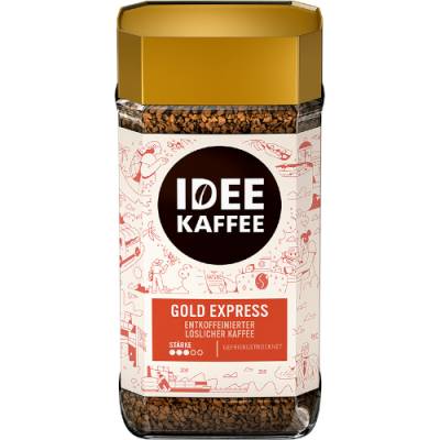 Káva rozpustná, bez kofeinu Idee Kaffee 200 g