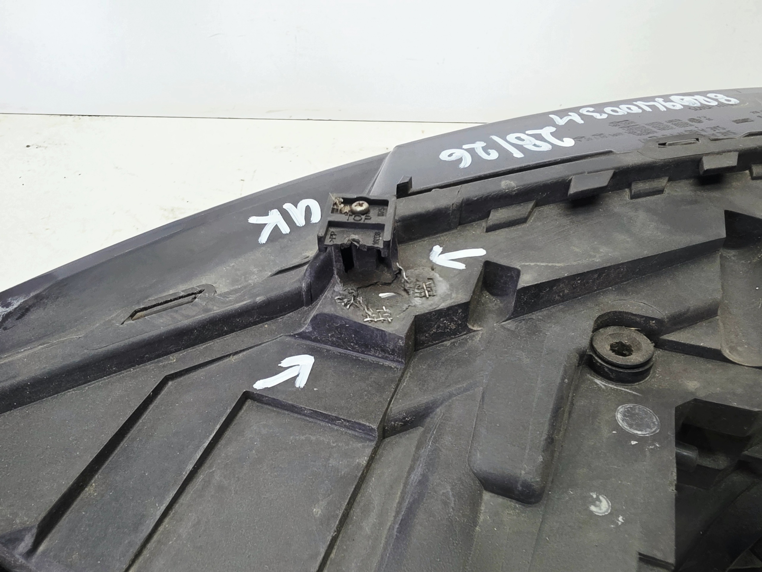 REFLEKTOR light left front AUDI Q5 8R 8R0941003M 28/26 UK