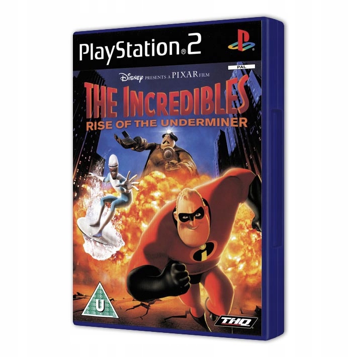 THE INCREDIBLES RISE OF THE UNDERMINER PS2