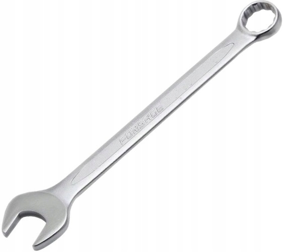 Klucz Płasko Oczkowy 12-KĄTNY Satynowy 21MM