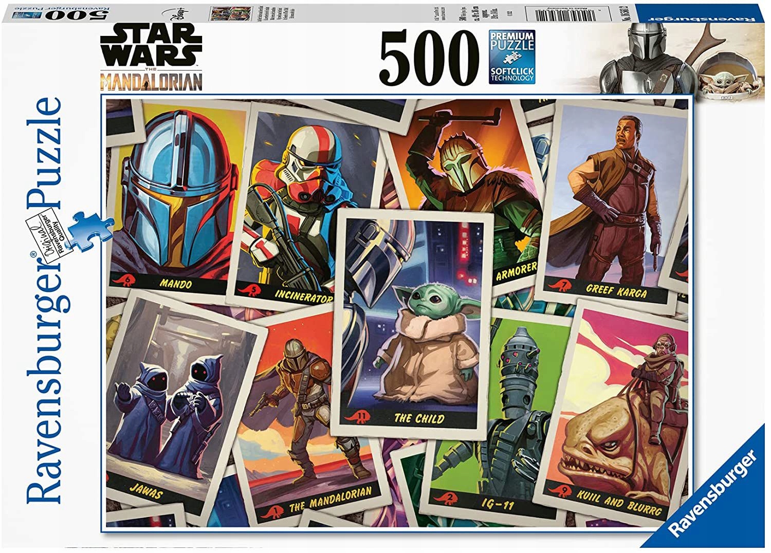 

Ravensburger 500 El. Mandalorian (puzzle)