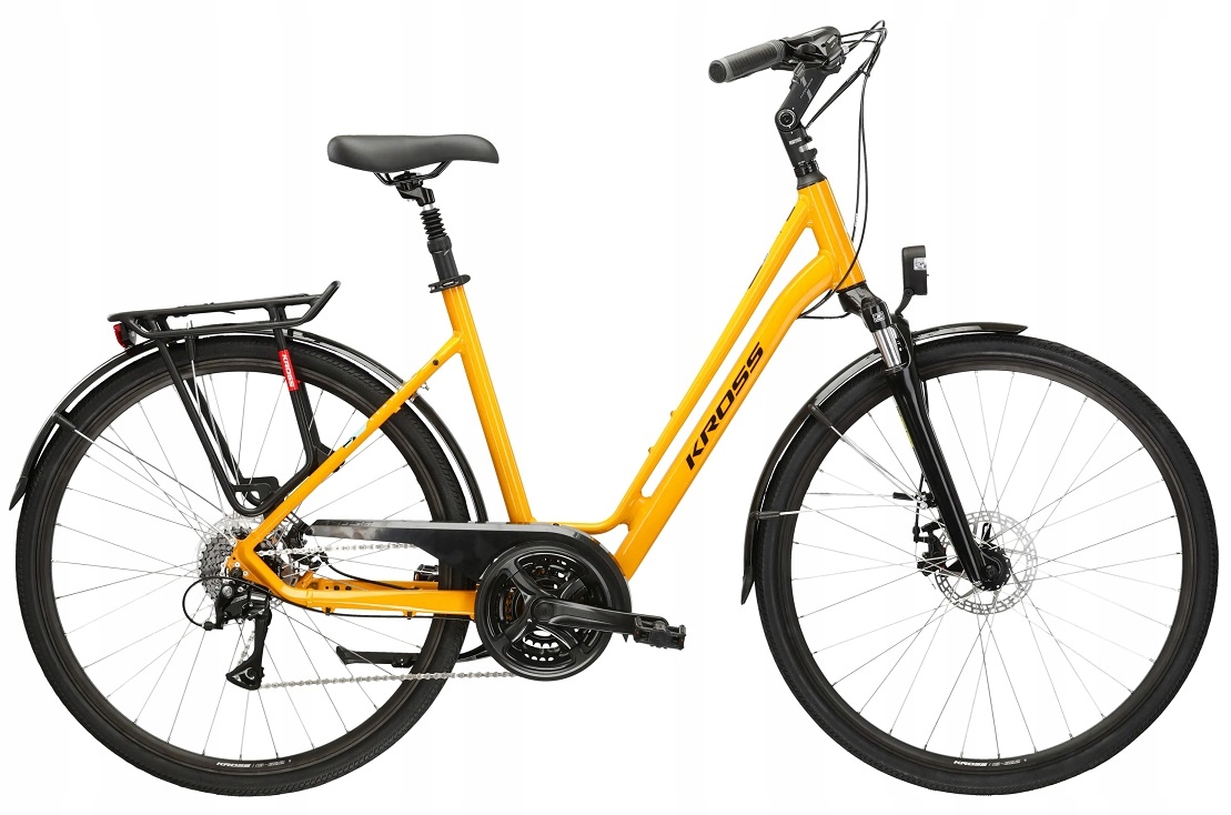 Rower trekkingowy Kross Sentio 3.0 rama 20 cali koło 28 " żółty