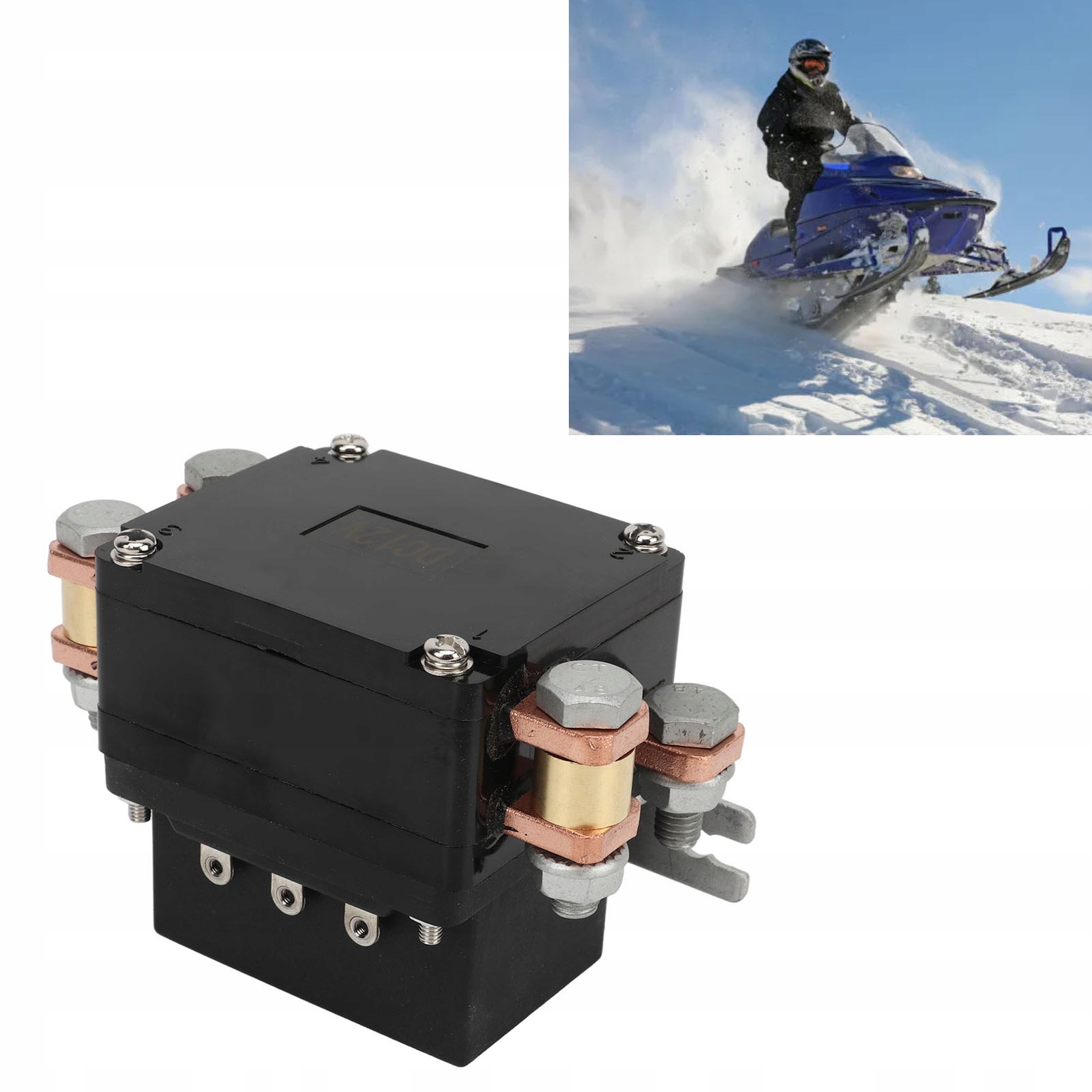 PRZEKAŹNIK WYCIĄGARKI 600A STYCZNIK 12V WYCIĄGARKA LR4600 Uciąg 1 lb