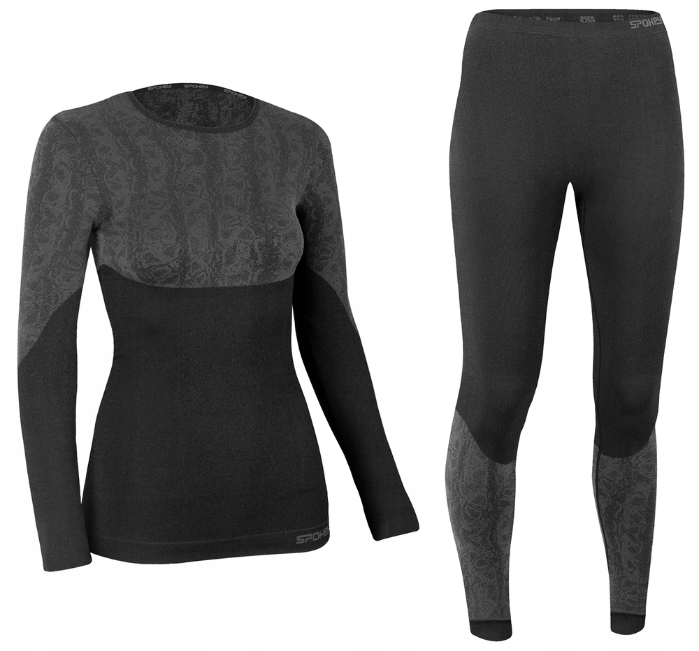 Spodní prádlo Termoaktivní oblečení Zimní dámská halenka kalhoty S/m