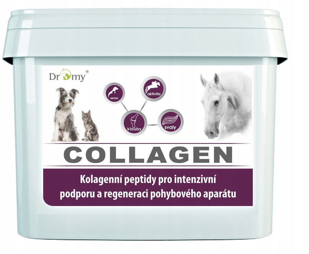 Dromy 100% Kolagen Peptydy I i III Typ dla koni 2500g