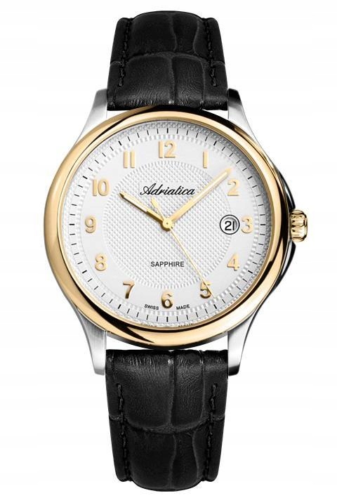 Nové Originální Pánské Hodinky Adriatica A1272.2223Q Sapphire klasické datum