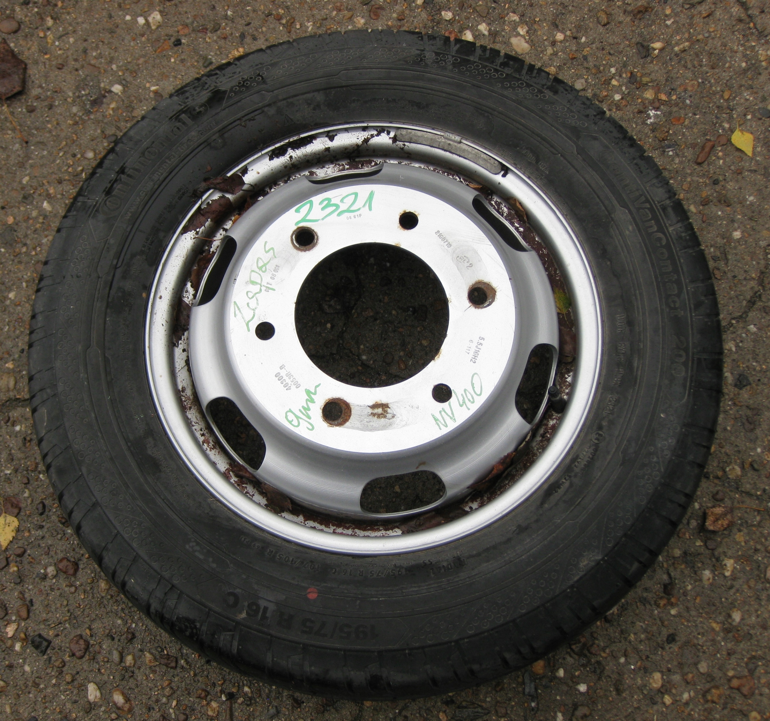 RENAULT MASTER III/MOVANO B wheel spare 195/75/16 2021R