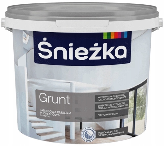 

Śnieżka Grunt Farba Gruntująca 3L