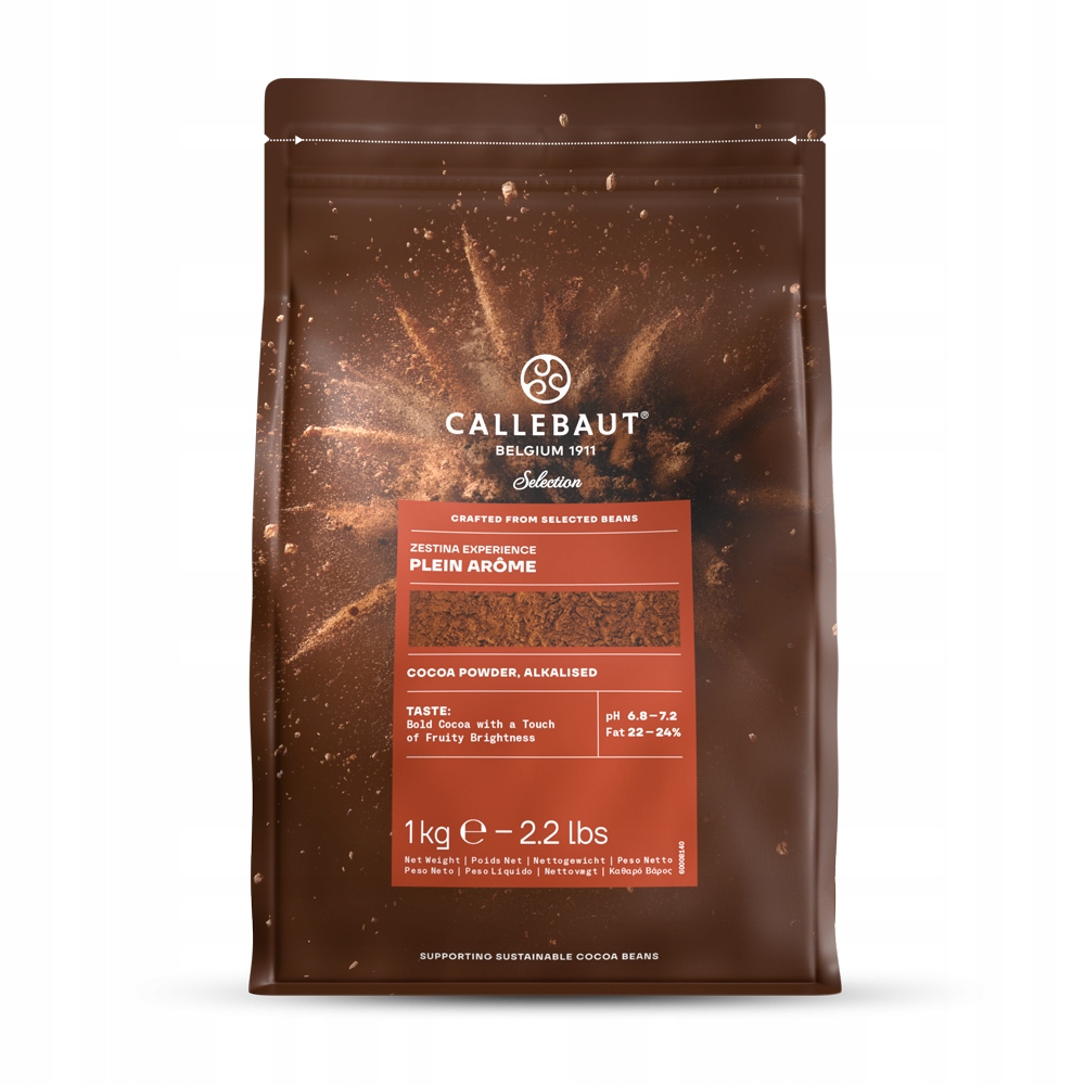 Callebaut Plein Arome 100% Kakao kultowy smak Data ważności: 26.08.2027