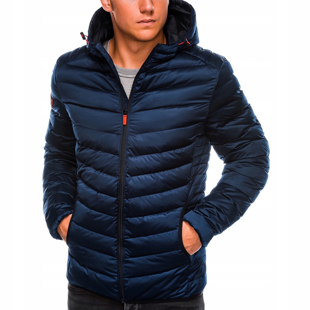 

Kurtka męska przejściowa pikowana C368 nieb. S