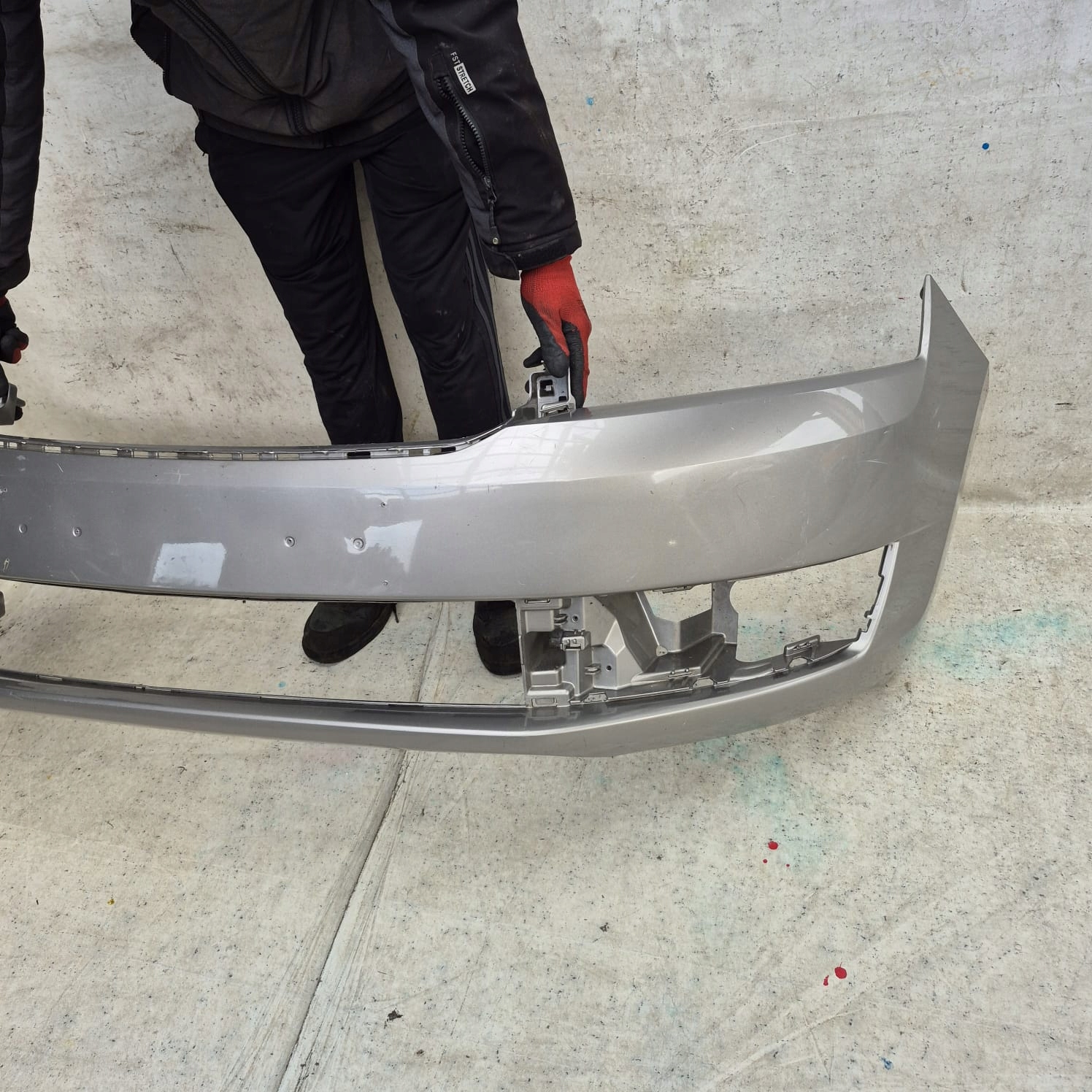 SKODA RAPID LIFT 17-19 bumper front front