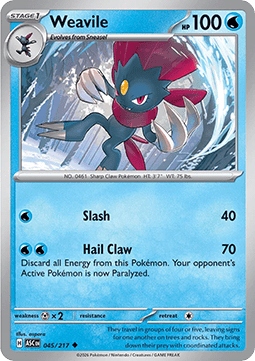 Weavile (asc 045)