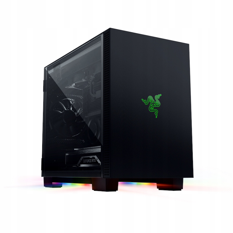 Obudowa Razer RC21-01400100-R3M1 Micro Tower czarny Tomahawk mini-ITX Argb