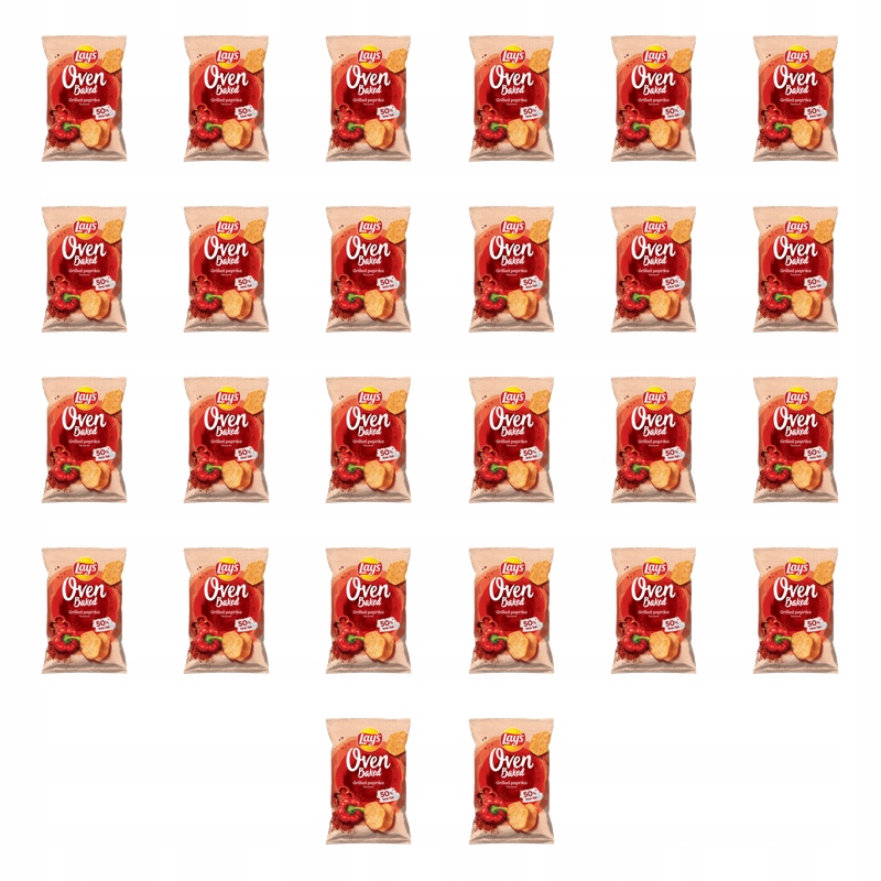 Lay's Oven Baked Grilled Paprika 110g X26