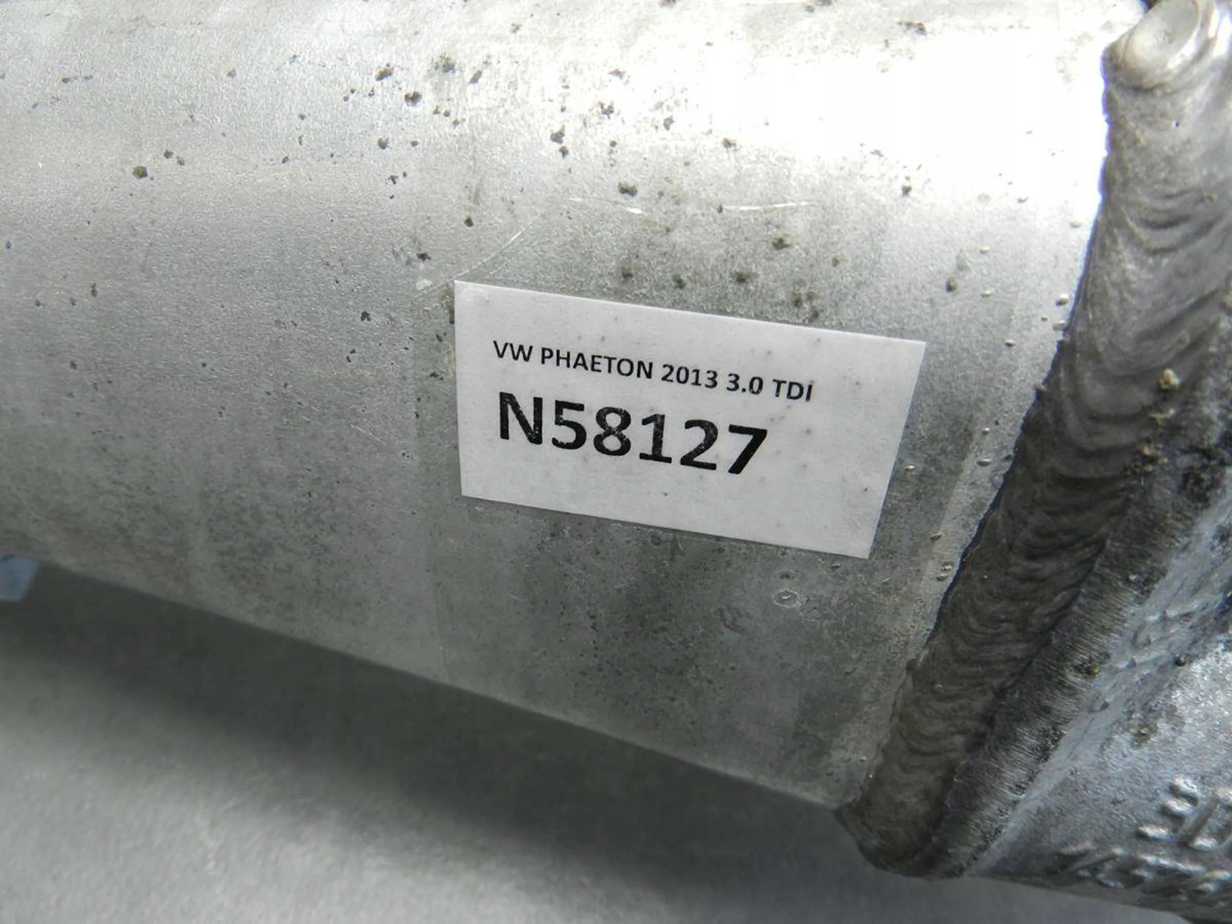 VW Phaeton pipe of the intercooler 3D0145762J
