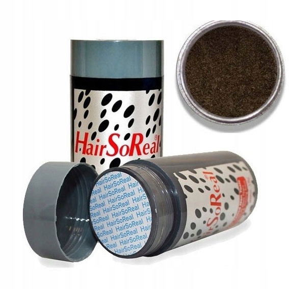 Hair So Real 28 g Hsr HairSoReal Zahušťování vlasů Vlákna Usa Středně hnědá