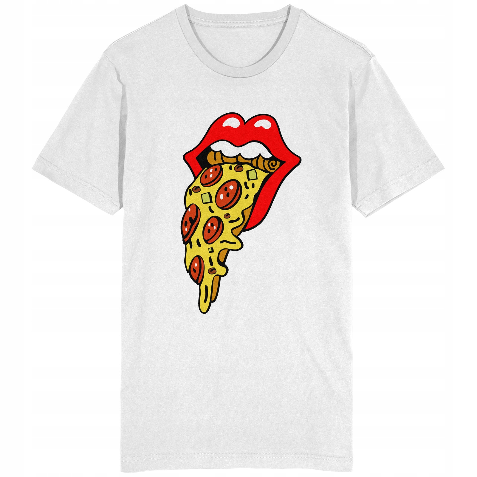 

The Rolling Stones Koszulka Pizza Rock Parodia