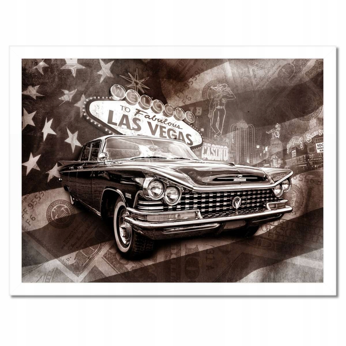 Plakáty v rámu 40x30 Kasino v Las Vegas