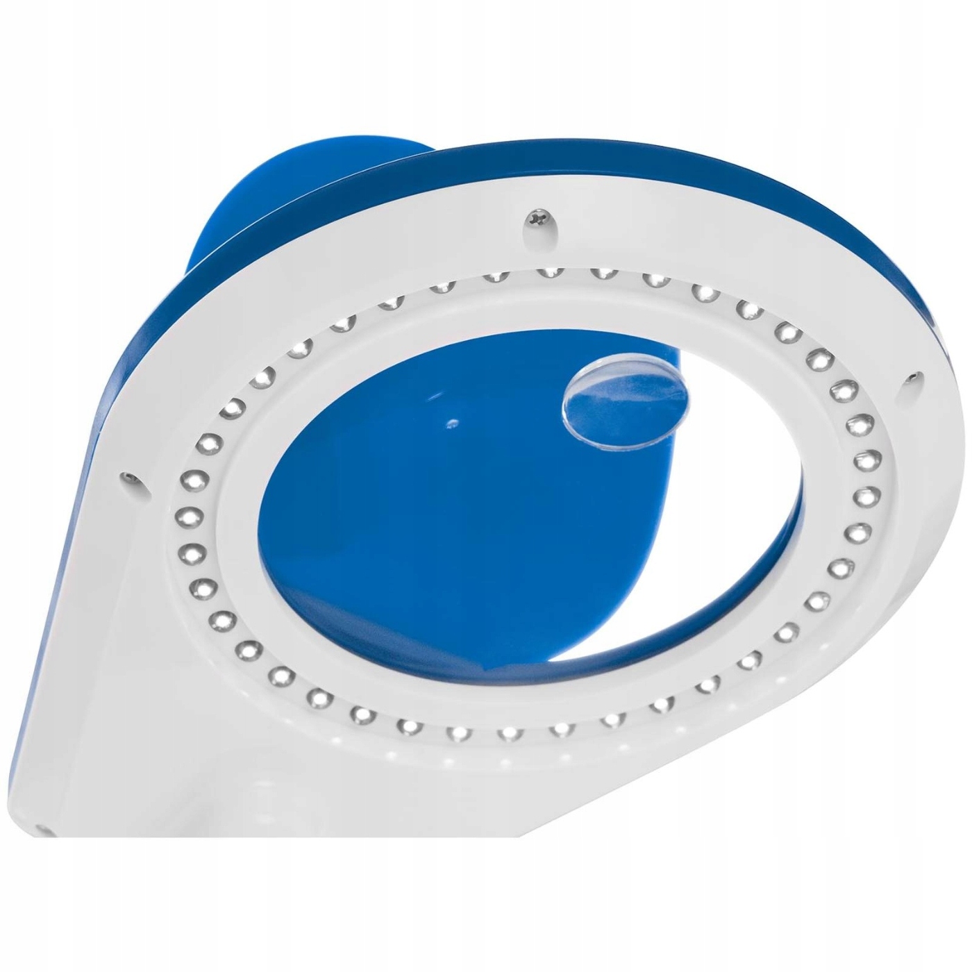 LAMPA JUBILERSKA 40x LED LUPA NA BIURKO NIEBIESKA Stan opakowania oryginalne
