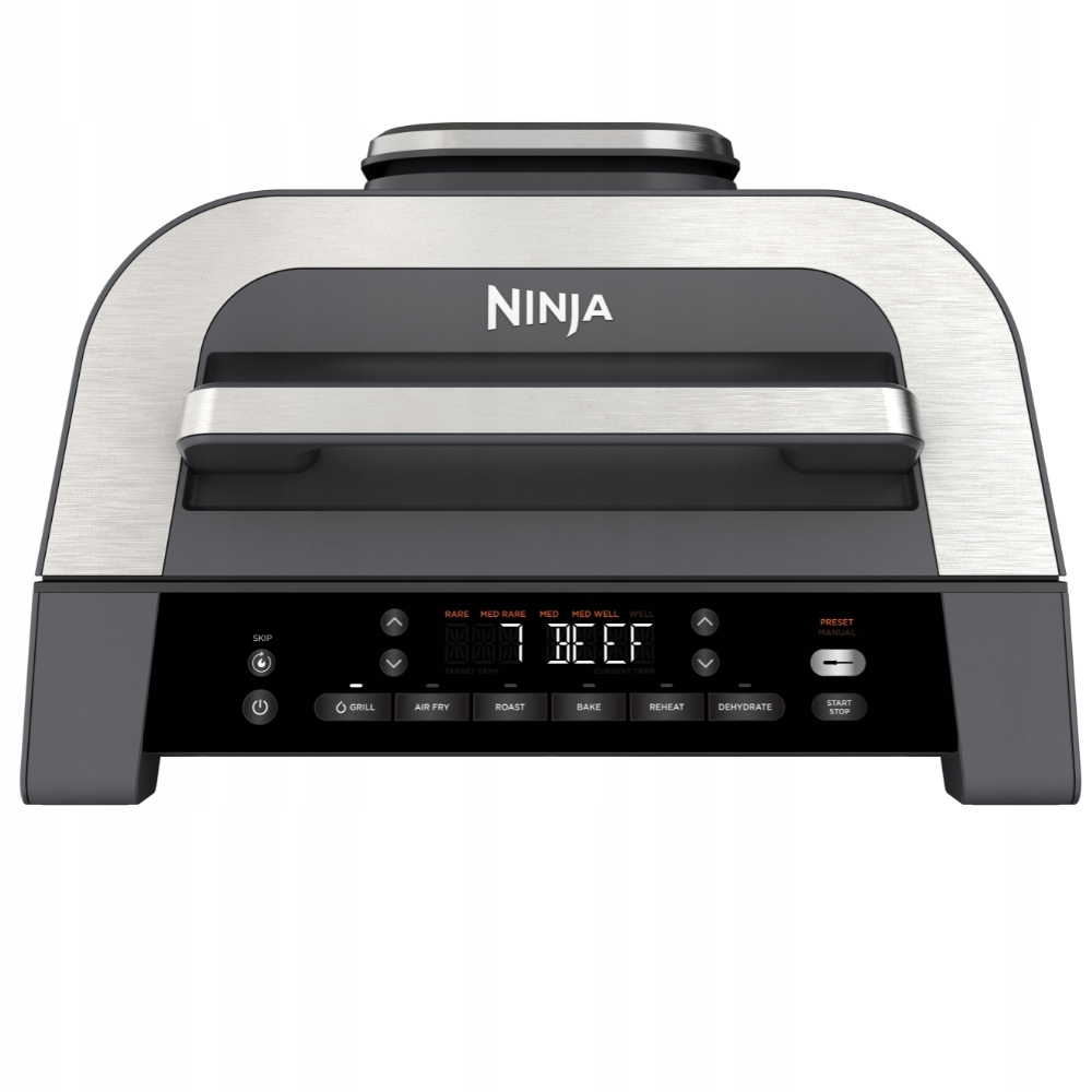 Kontaktní elektrický gril Ninja DG551EU stříbrný/šedý 1760 W