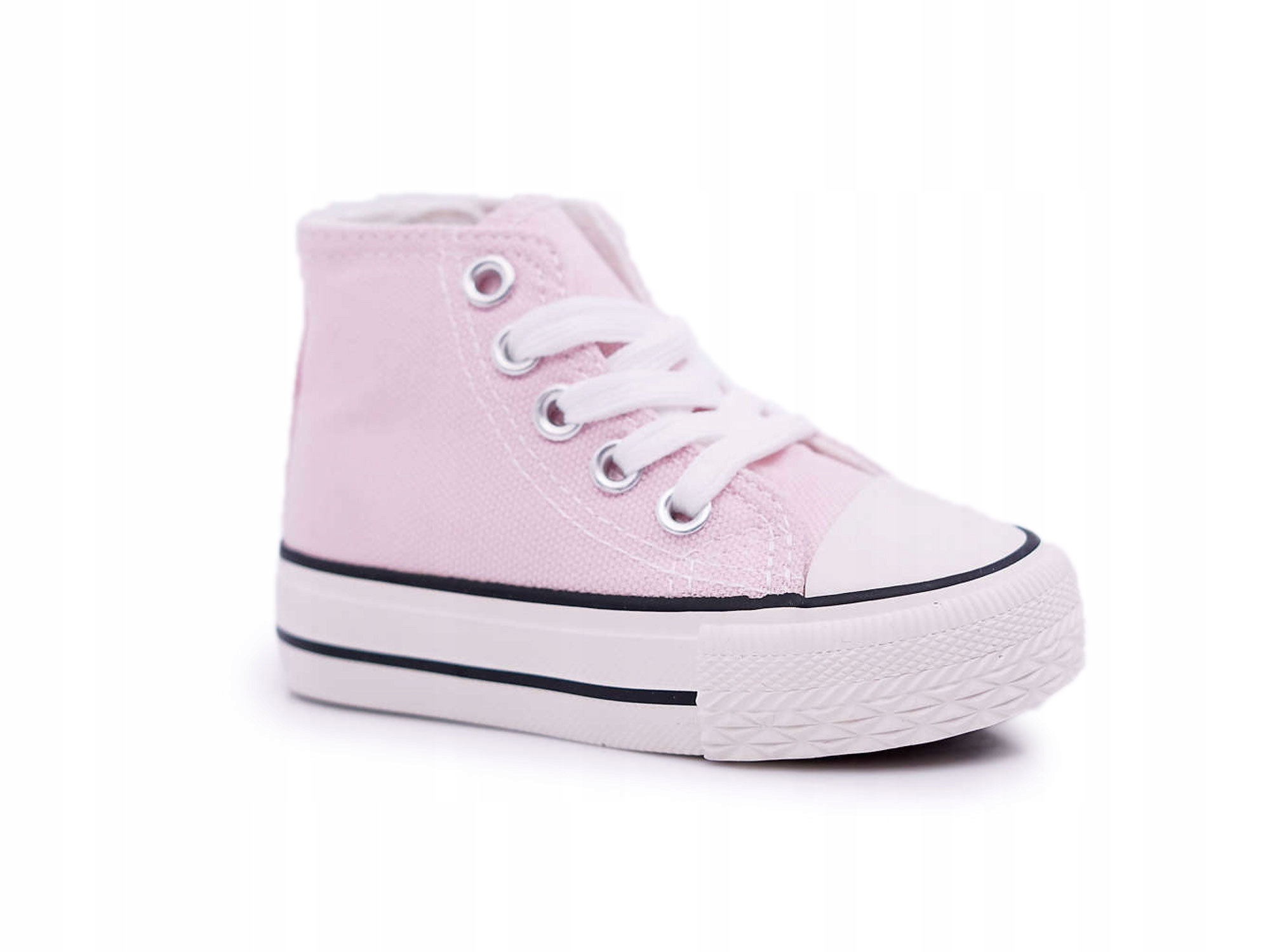 

Dziecięce Wysokie Trampki Różowe 28