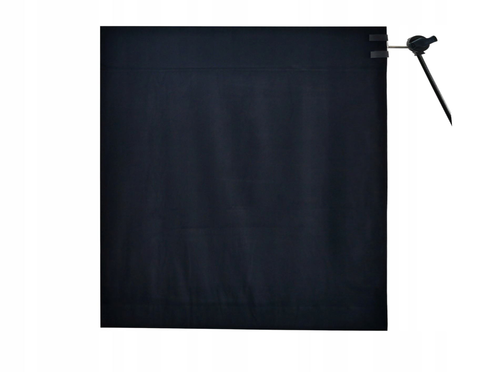 Solid Black Wag Flag 122x122cm bez ramki