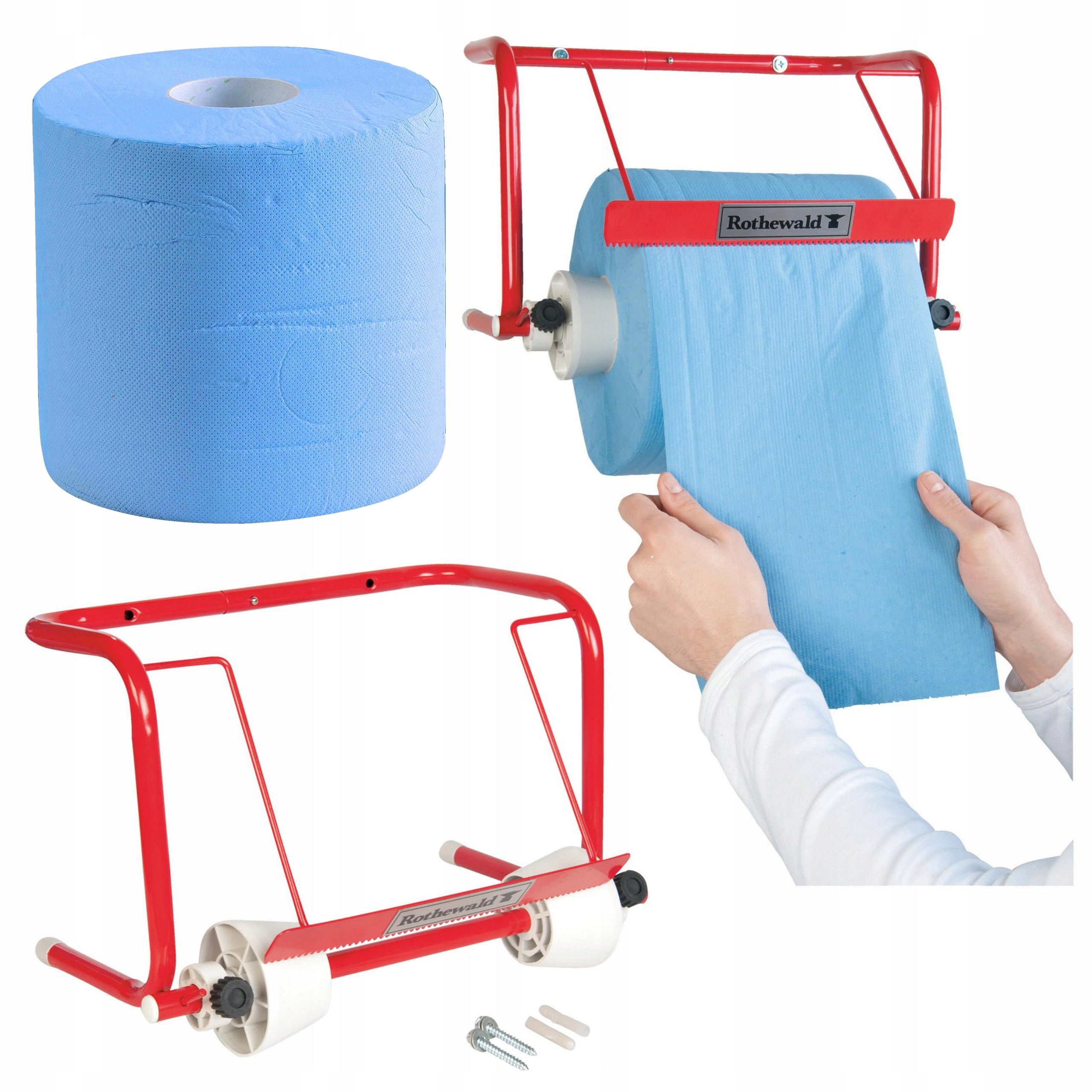 Nástenný Držiak Na Papierovú Utierku 1KS Papierová Utierka XXL Sada