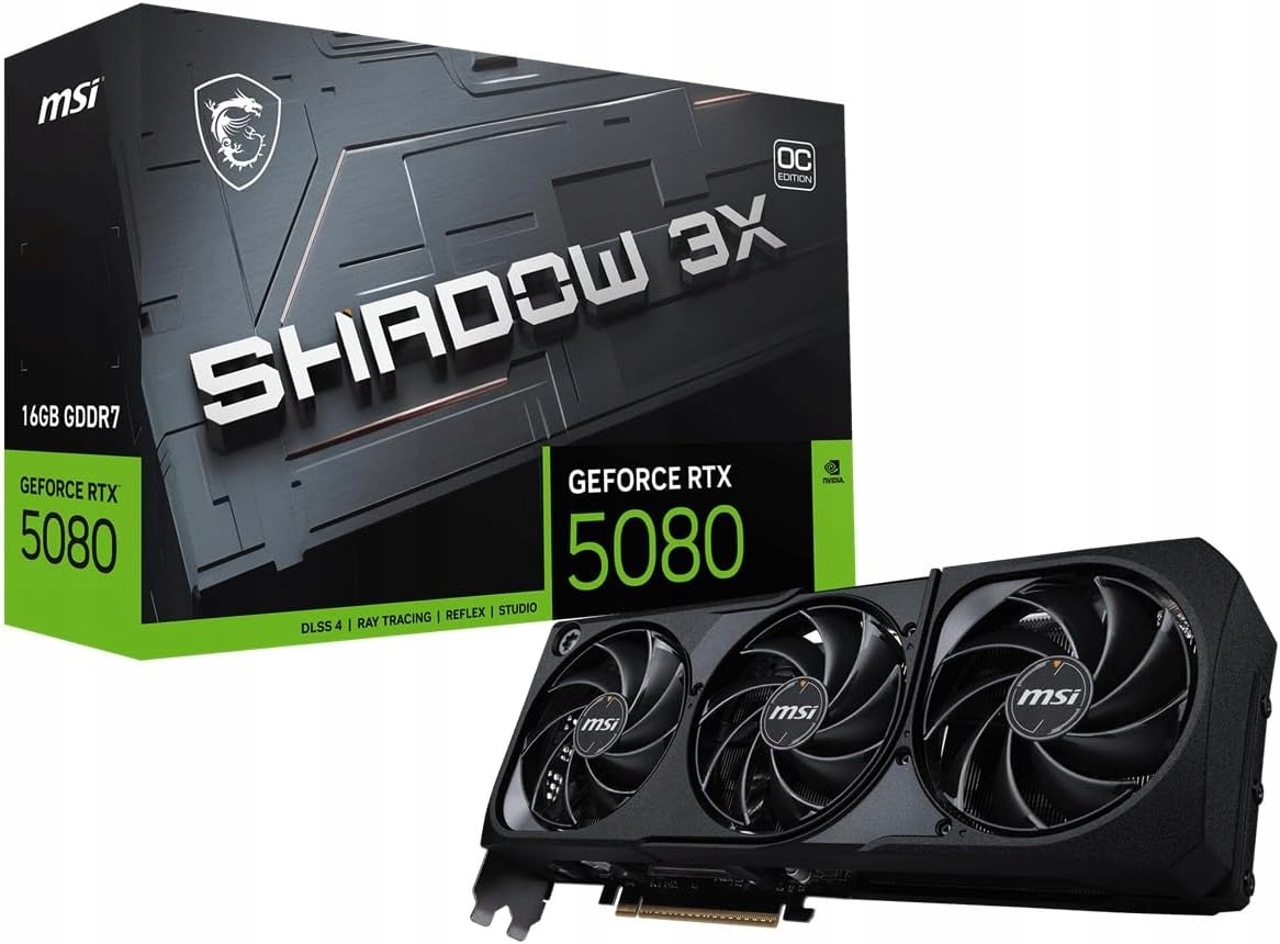 Karta graficzna Msi Rtx 5080 Shadow 3X Oc 16GB