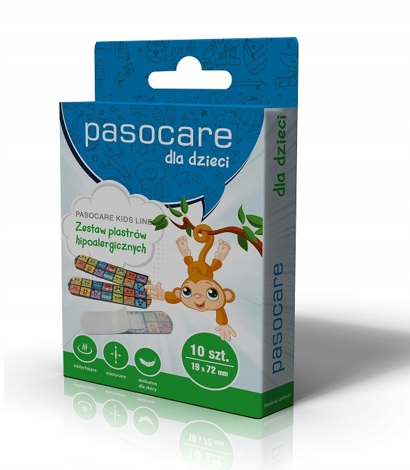 

Plastry Zestaw plastrów dla dzieci Buźki 10SZTUK