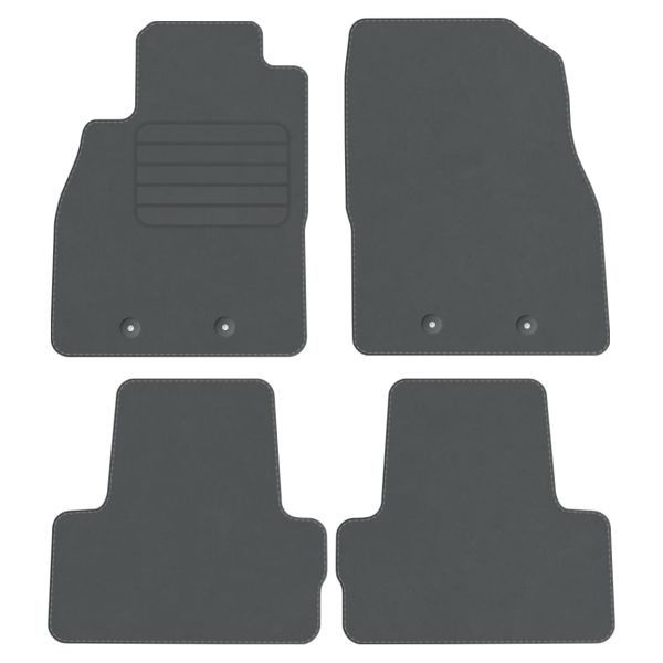 Opel Ampera 2012-2016 Koberečky velur Comfort Šedé