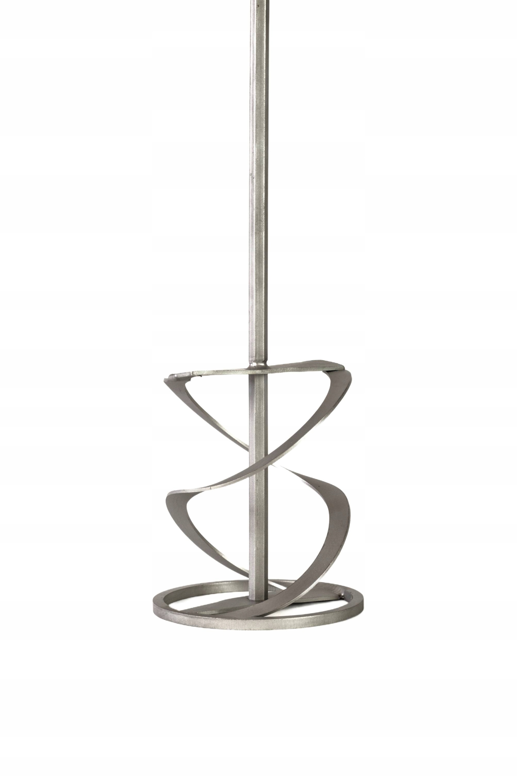 Míchadlo Z Nerezové Oceli Spirálové S Plochou Tyčí O Průměru 98 MM