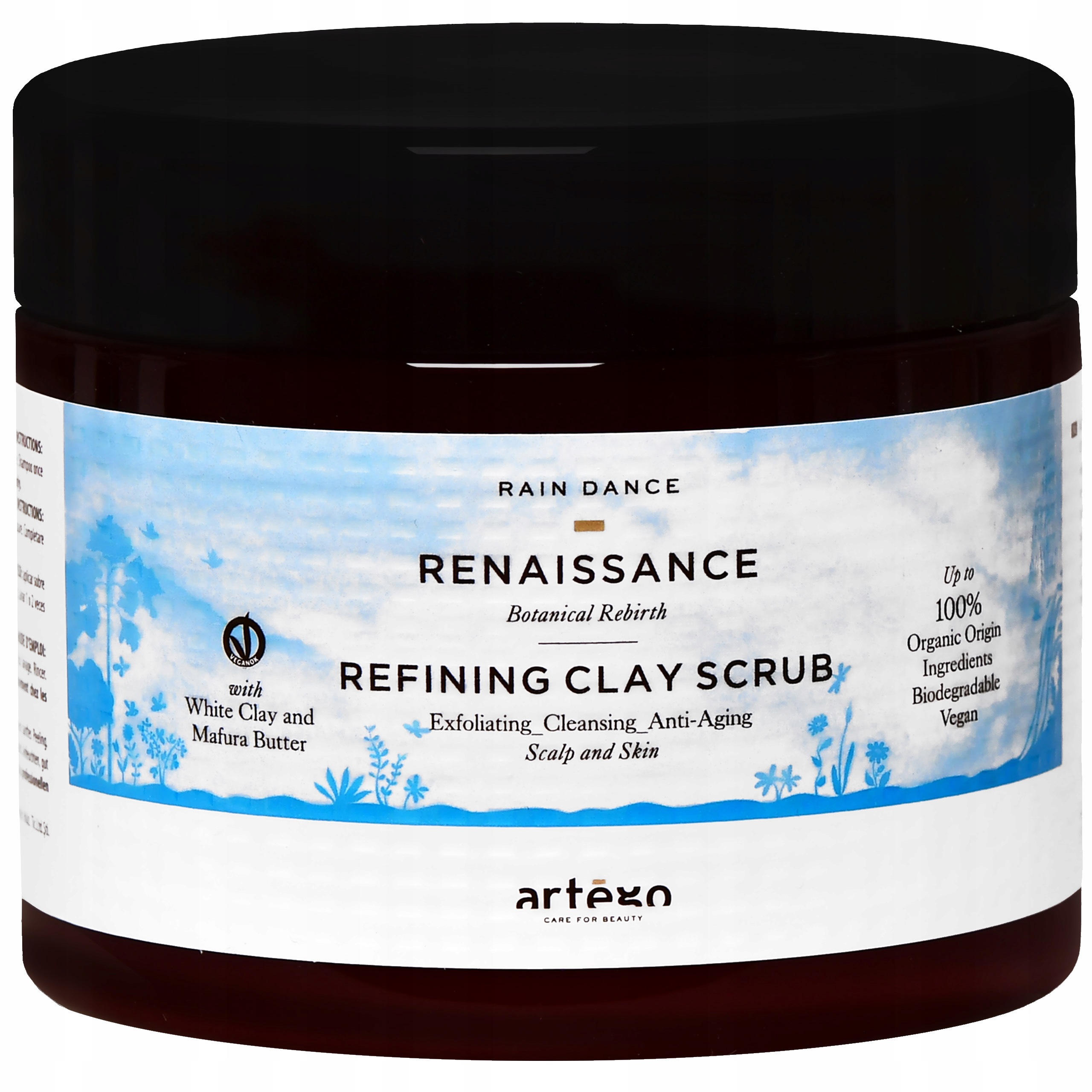 Artego Renaissance Refining Scrub jílový peeling na pokožku hlavy 500 ml