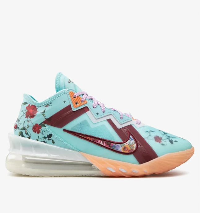 Pánské sportovní tyrkysové boty Nike Lebron XVIII Low vel. 43