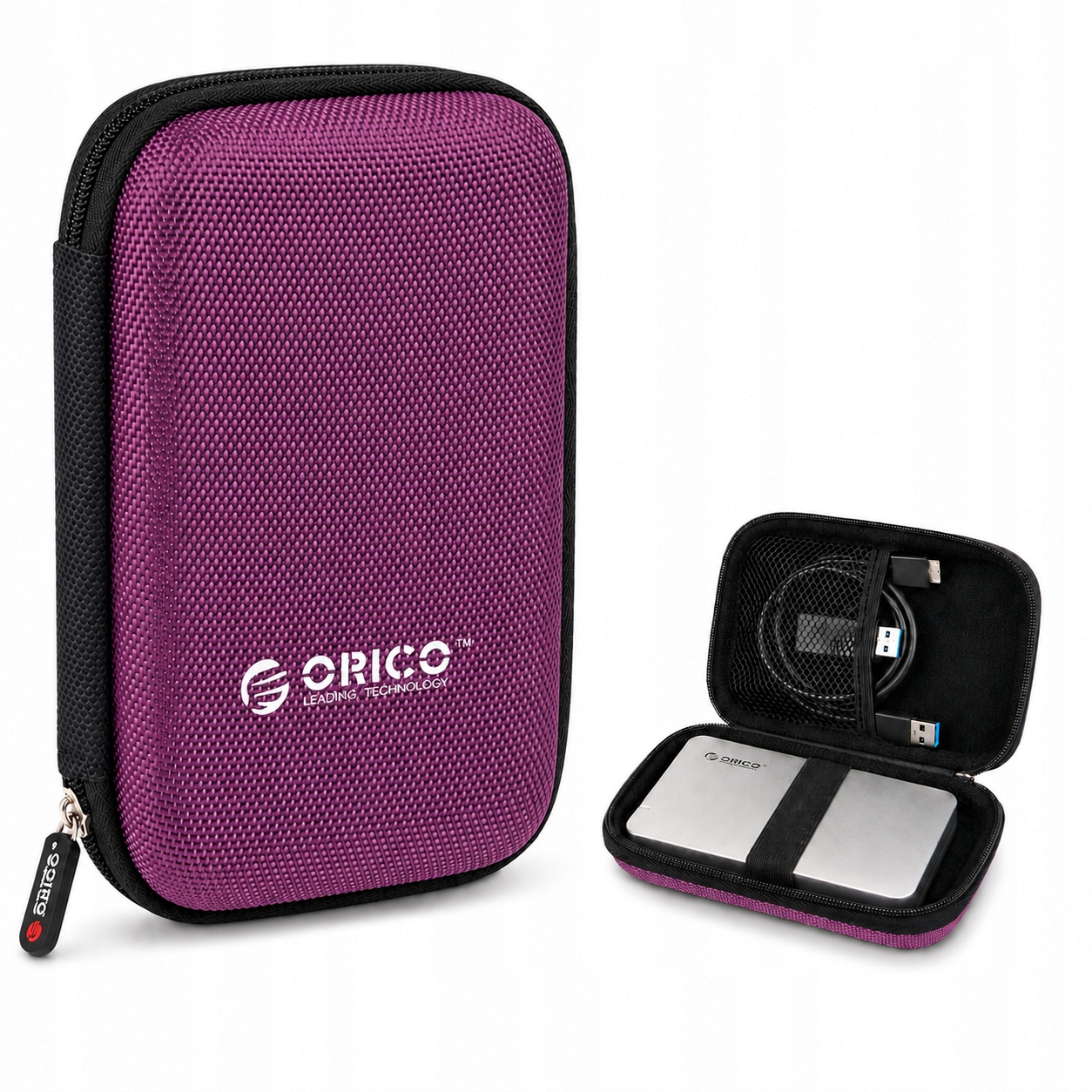 Etui ochronne Orico Phd- 25 na dysk przenośny 2,5" fioletowe Orico