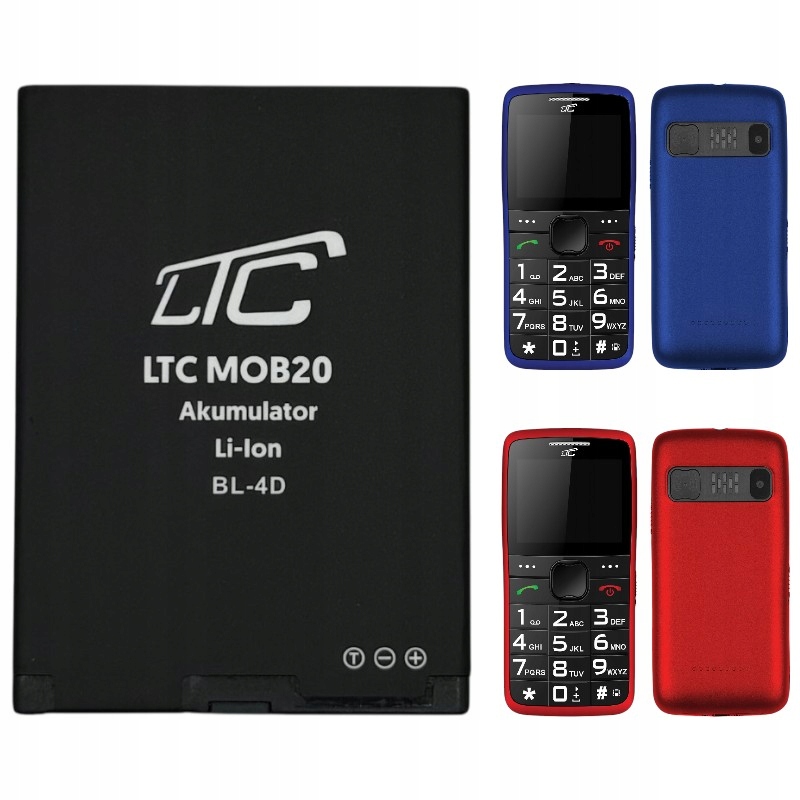 Bateria Zewnętrzne MOB20 LTC 700 mAh