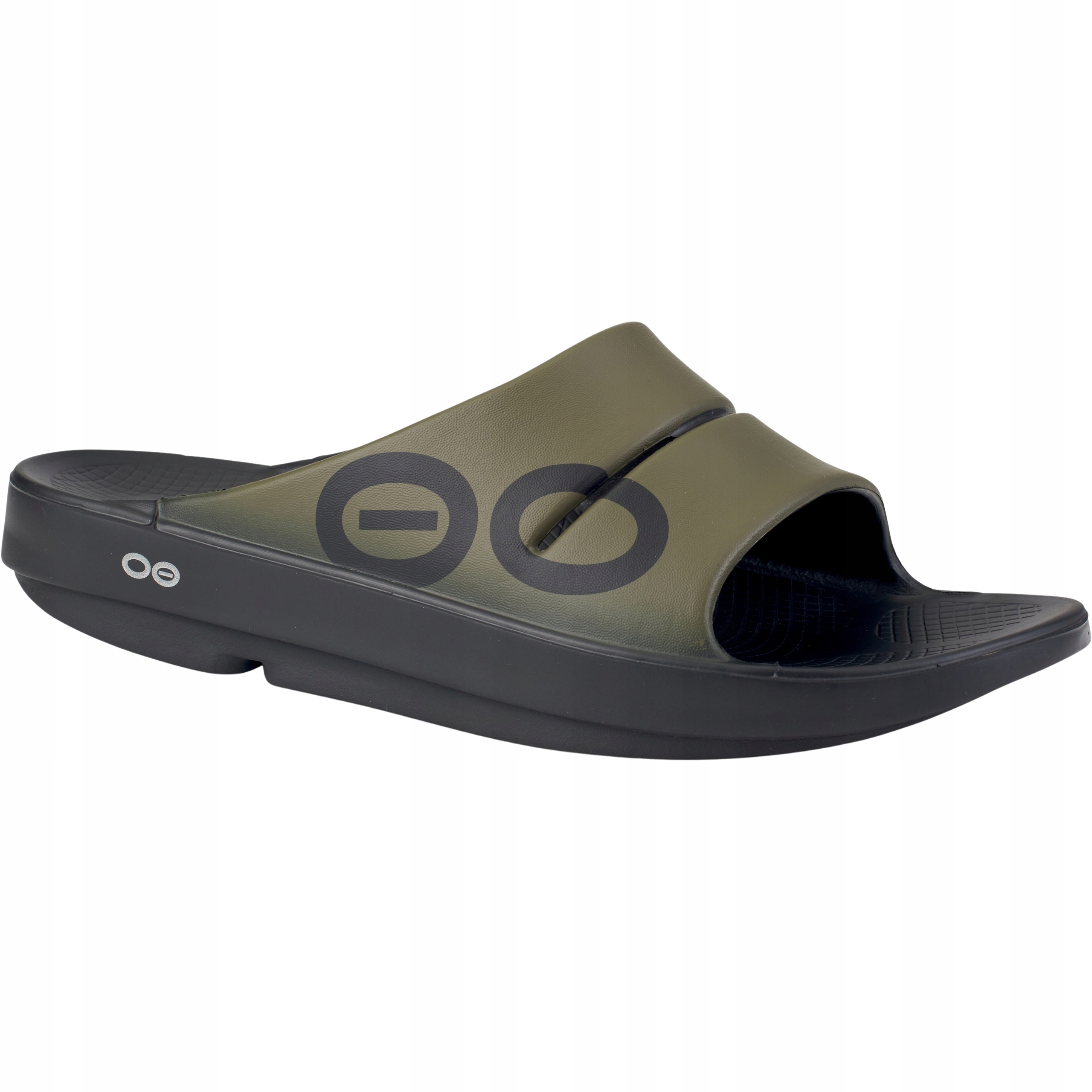 Klapki Regeneracyjne Męskie i Damskie Sportowe Oofos OOahh Sport Zielone 38