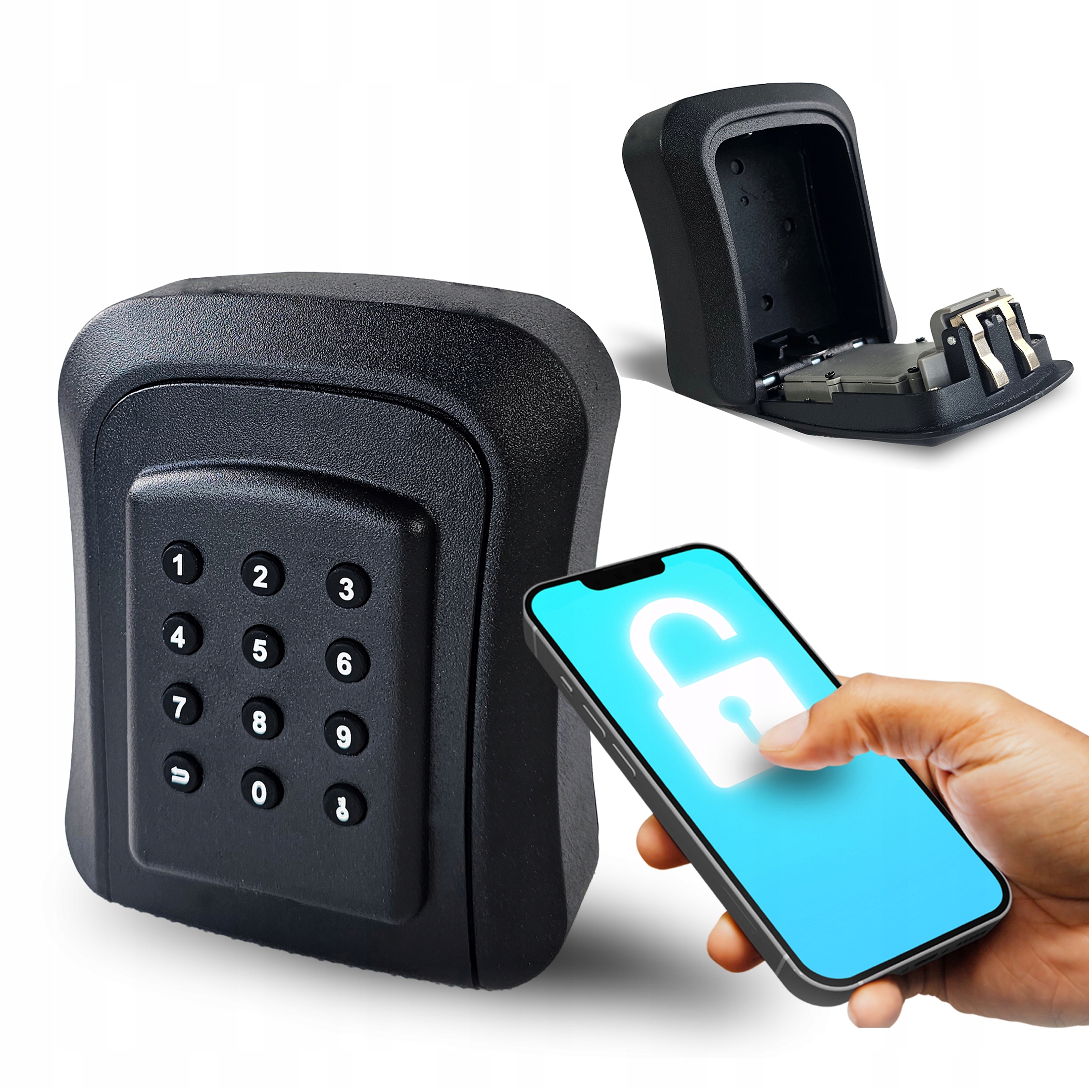 Skrytka na klucze skrzynka Sejf do przechowywania TTlock aplikacja Kod Pin