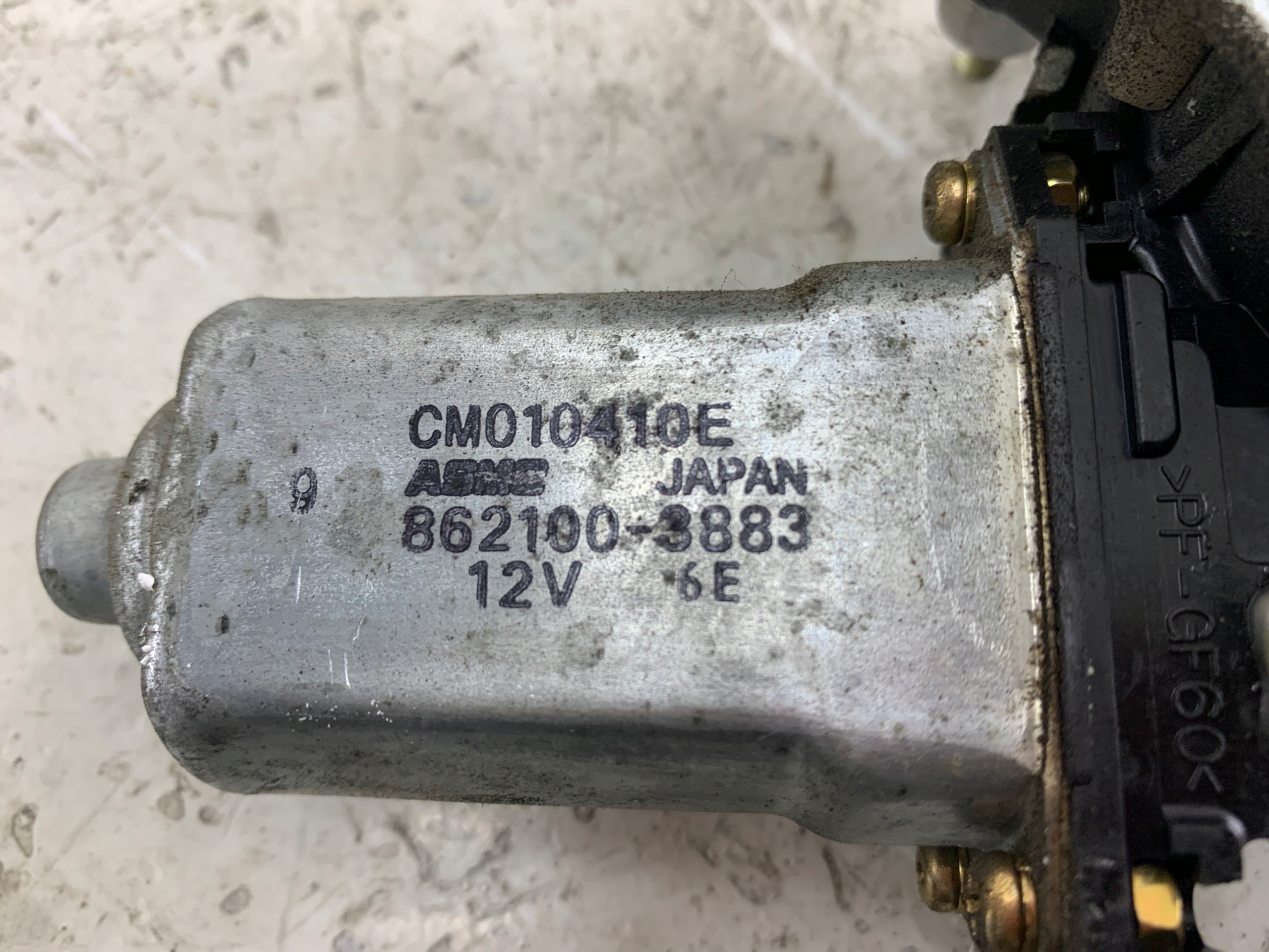 MAZDA PREMACY and mechanism windows right front 862100-3883