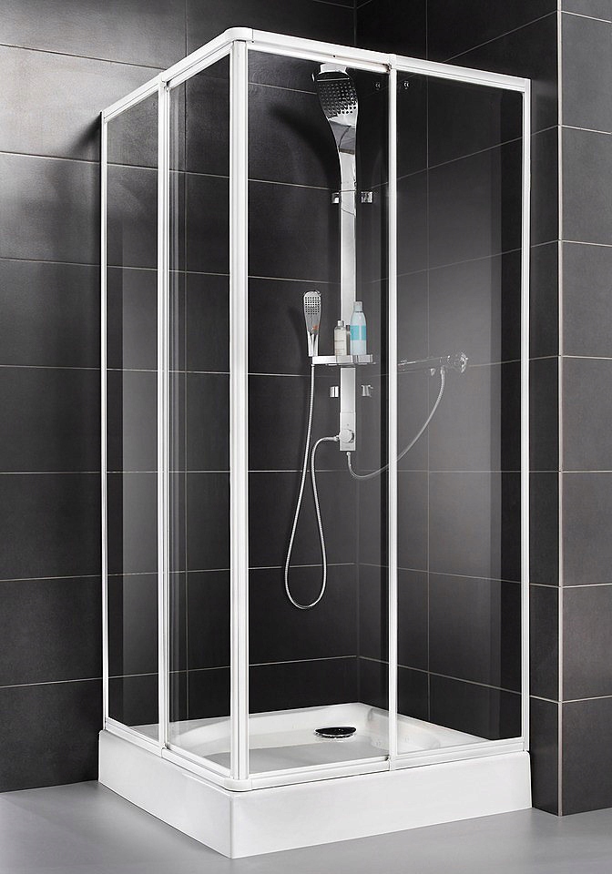 

Kabina Prysznicowa Aquaform 80 x 80 Biała Rama
