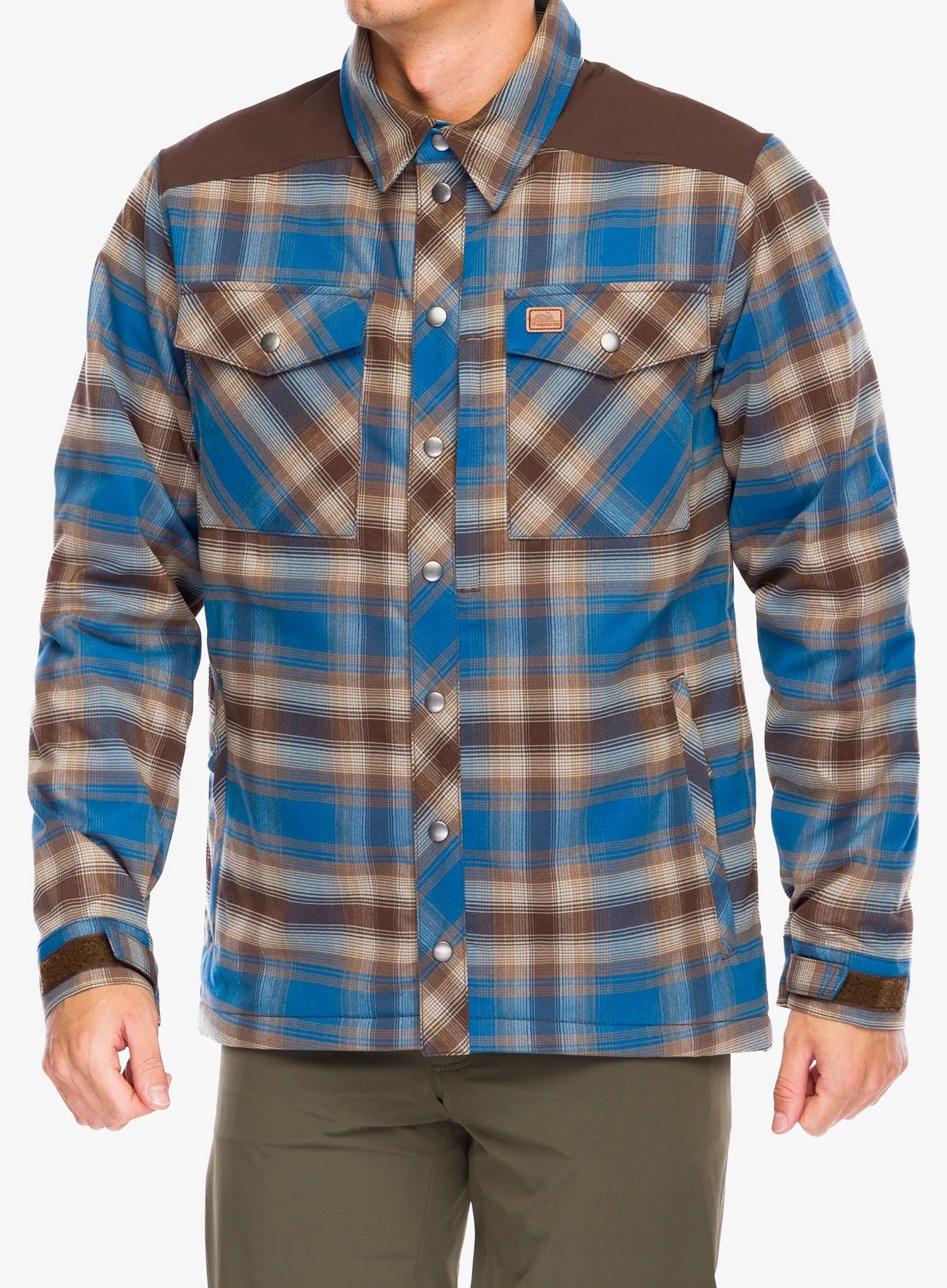 Zateplená košile Helikon-Tex Winter Warden Shirt forest blue plaid S