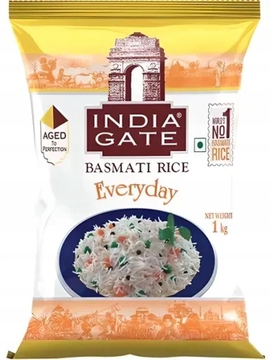 3x Rýže Basmati Everyday 1 kg India Gate