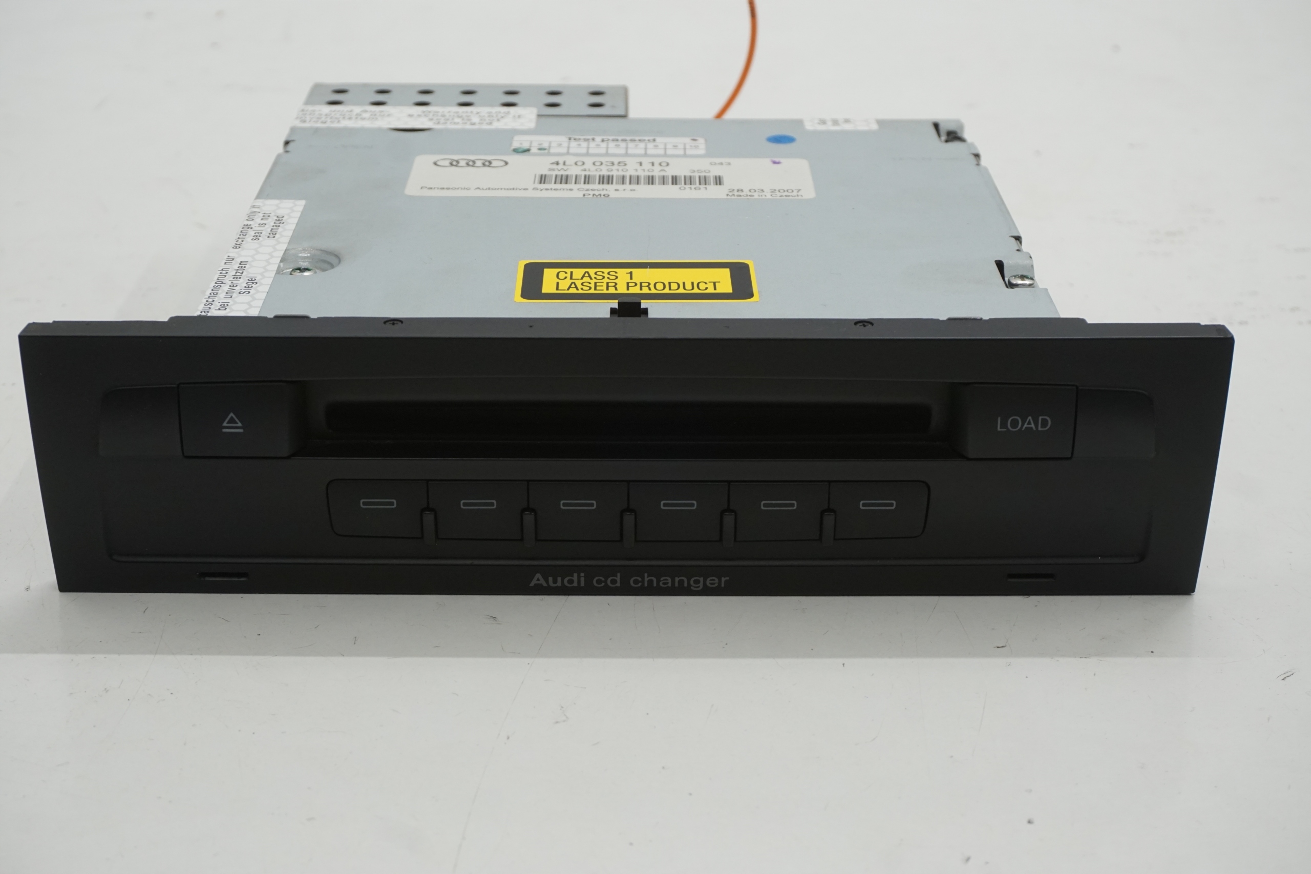 AUDI Q7 4L ZMIENIARKA PŁYT CD 4L0035110