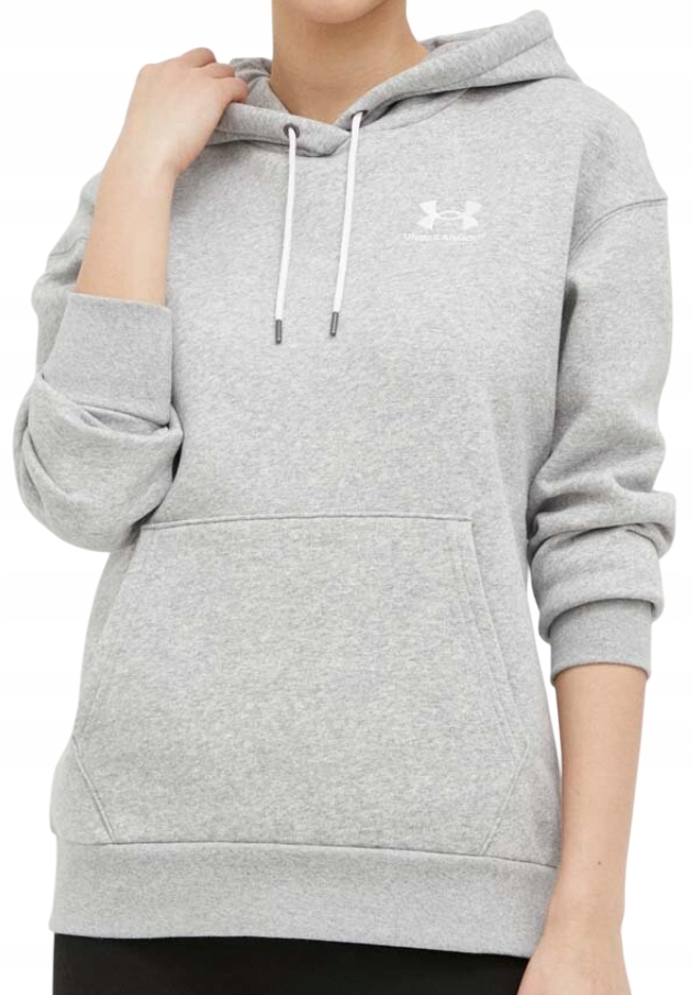 Under Armour Bluza damska z kapturem sportowa 1373033 szara r.L